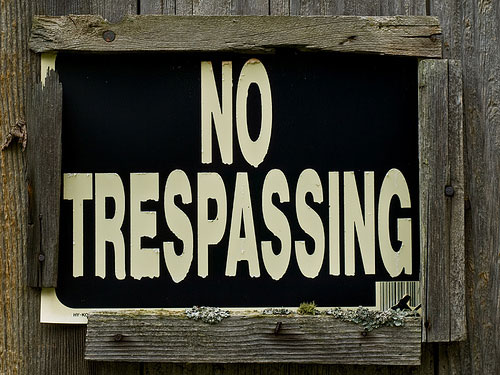 no-trespassing