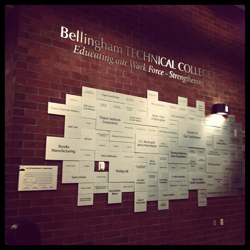 BTC Campus Center Wall